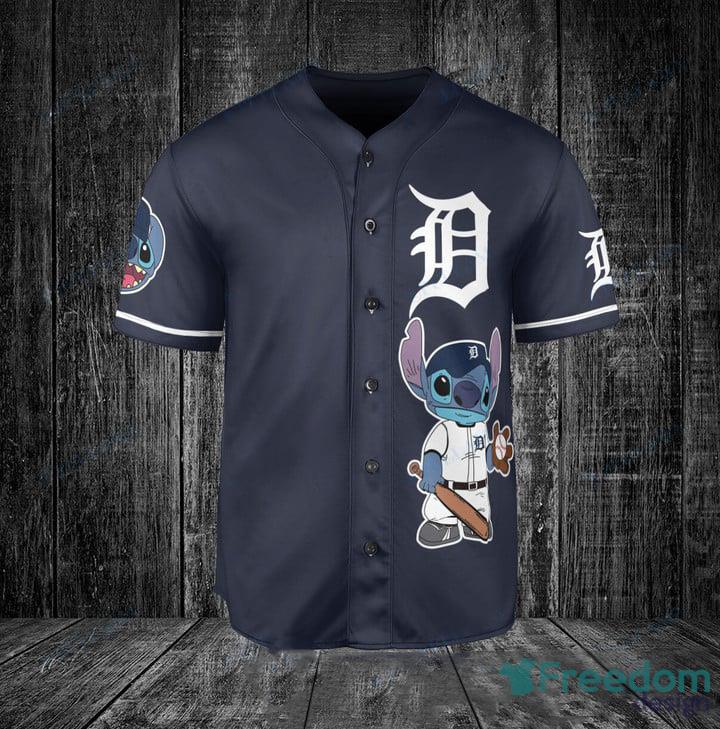 Men's Baseball Jersey Shirt Button Up Detroit Tigers Sports