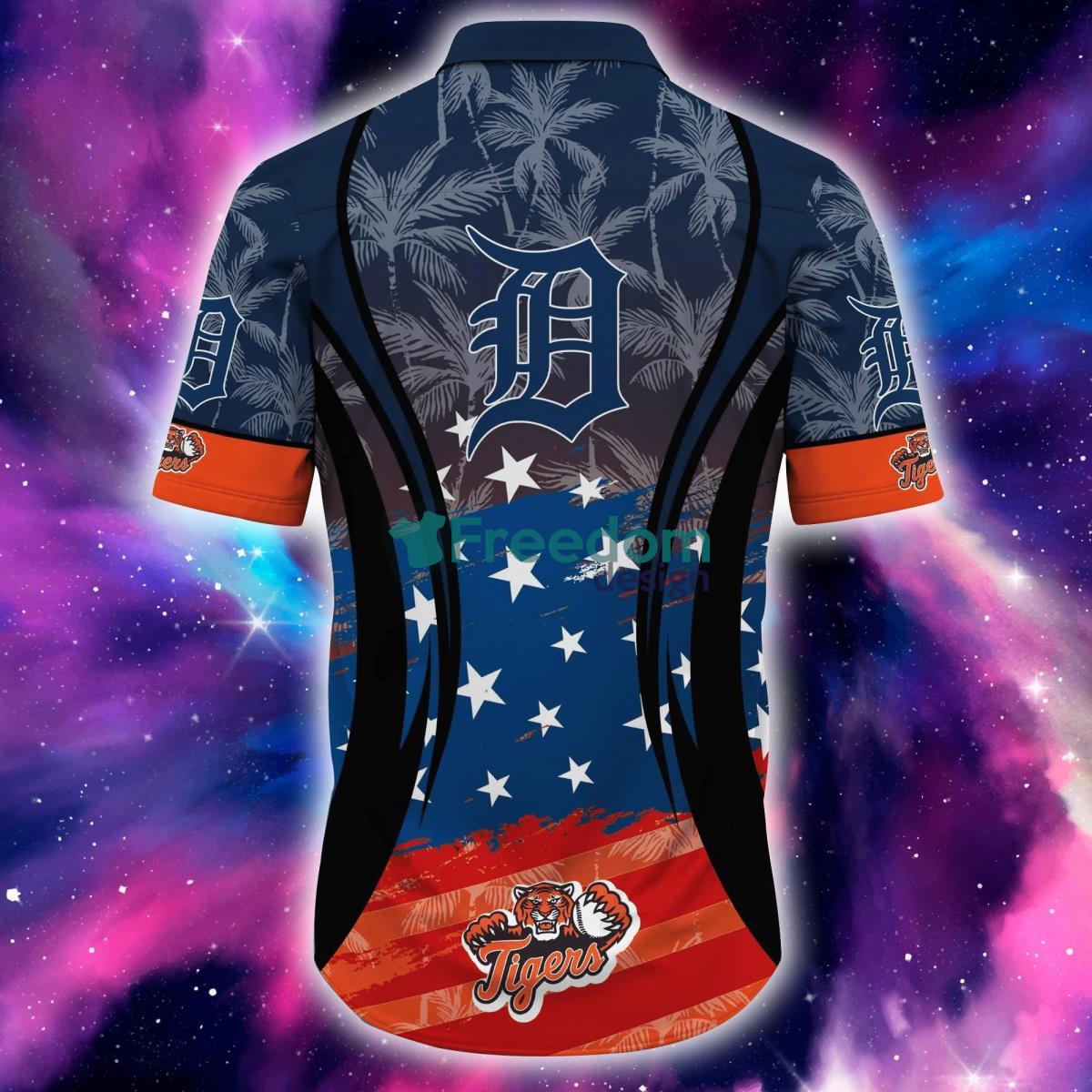 Detroit Tigers MLB Custom Name Hawaiian Shirt Hot Design For Fans