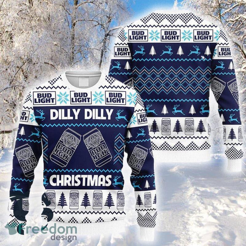 Dallas Cowboys Football Team Reindeer Cowboys Light Ugly Christmas Sweater  - Freedomdesign