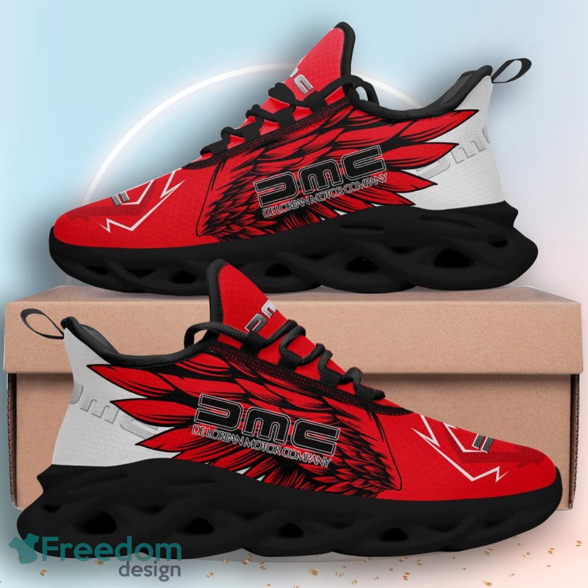 DMC DeLorean Motor Team Max Soul Shoes Running Sneakers Product Photo 2