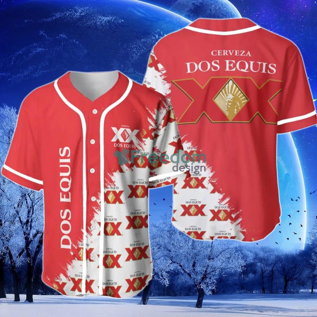 Dos Equis Baseball Jersey Product Photo 1