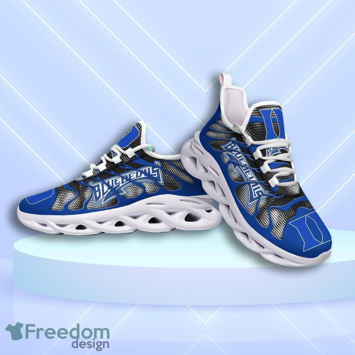 Duke Blue Devils Logo Hole Background 3D Max Soul Shoes Product Photo 1