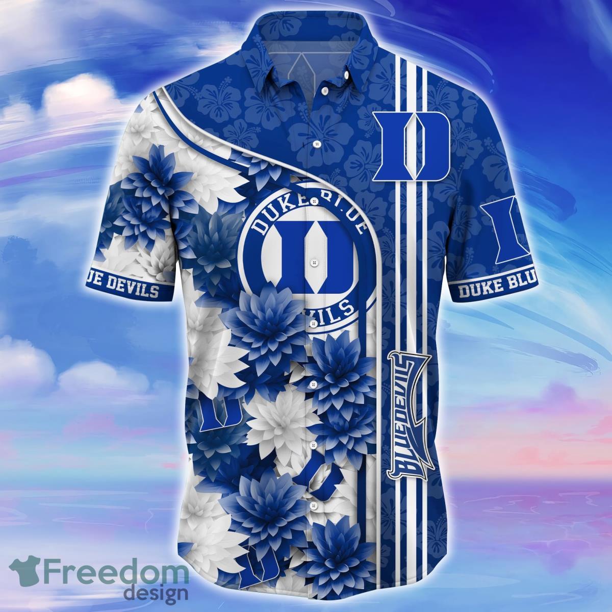 Duke Blue Devils Trending Hawaiian Shirt For Fans Product Photo 2