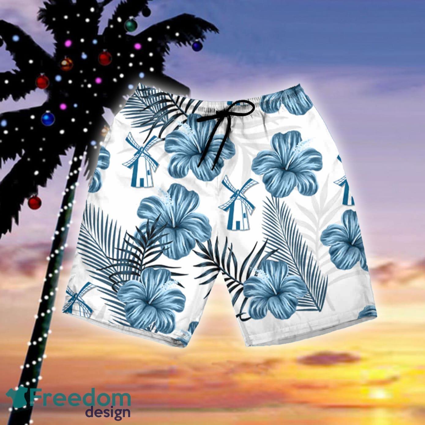 Green Bay Packers Mens Hawaiian Beach Shorts Summer Drawstring Swim Trunks  Gifts