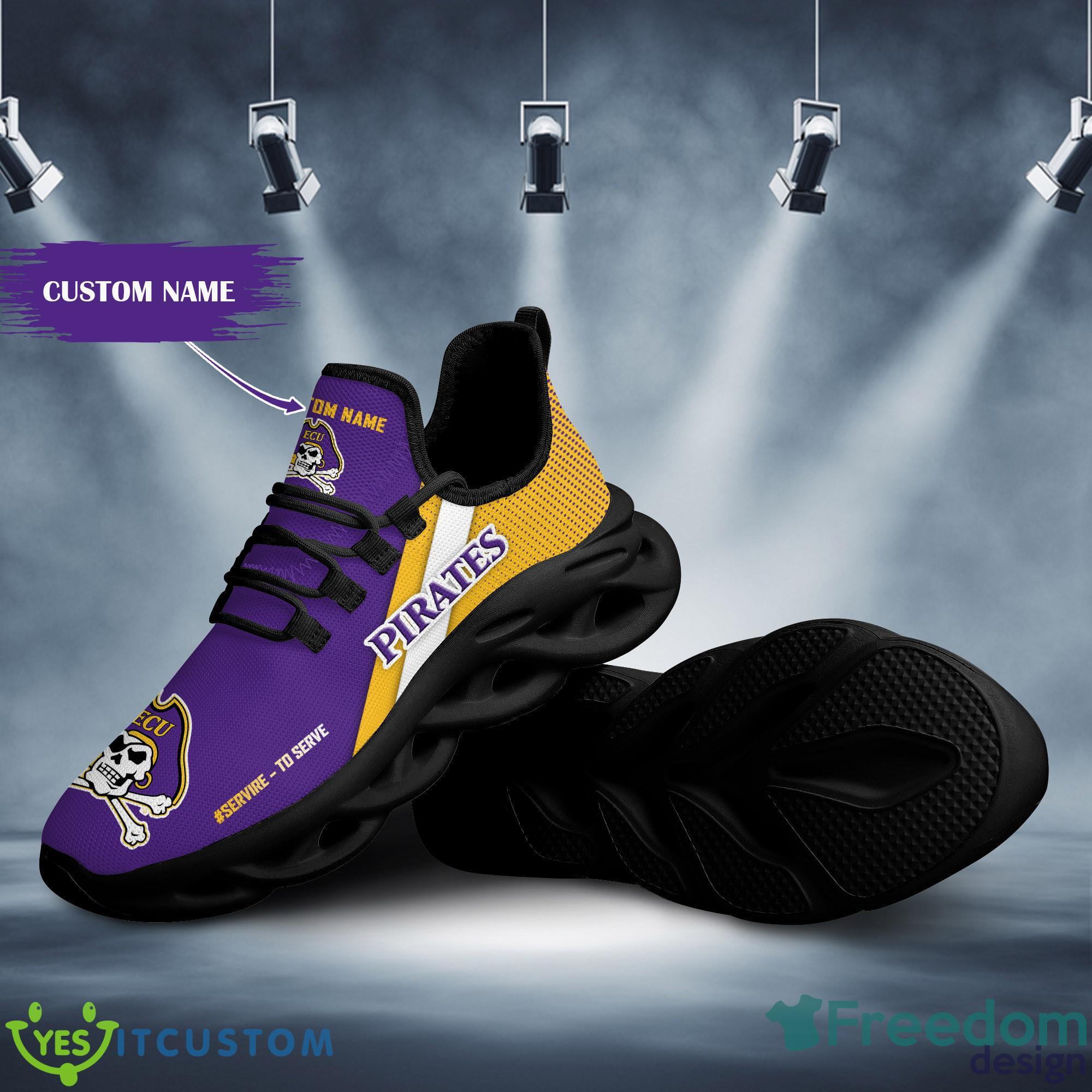 East Carolina Pirates NCAA Teams Men/ Women Reze Shoes- Custom