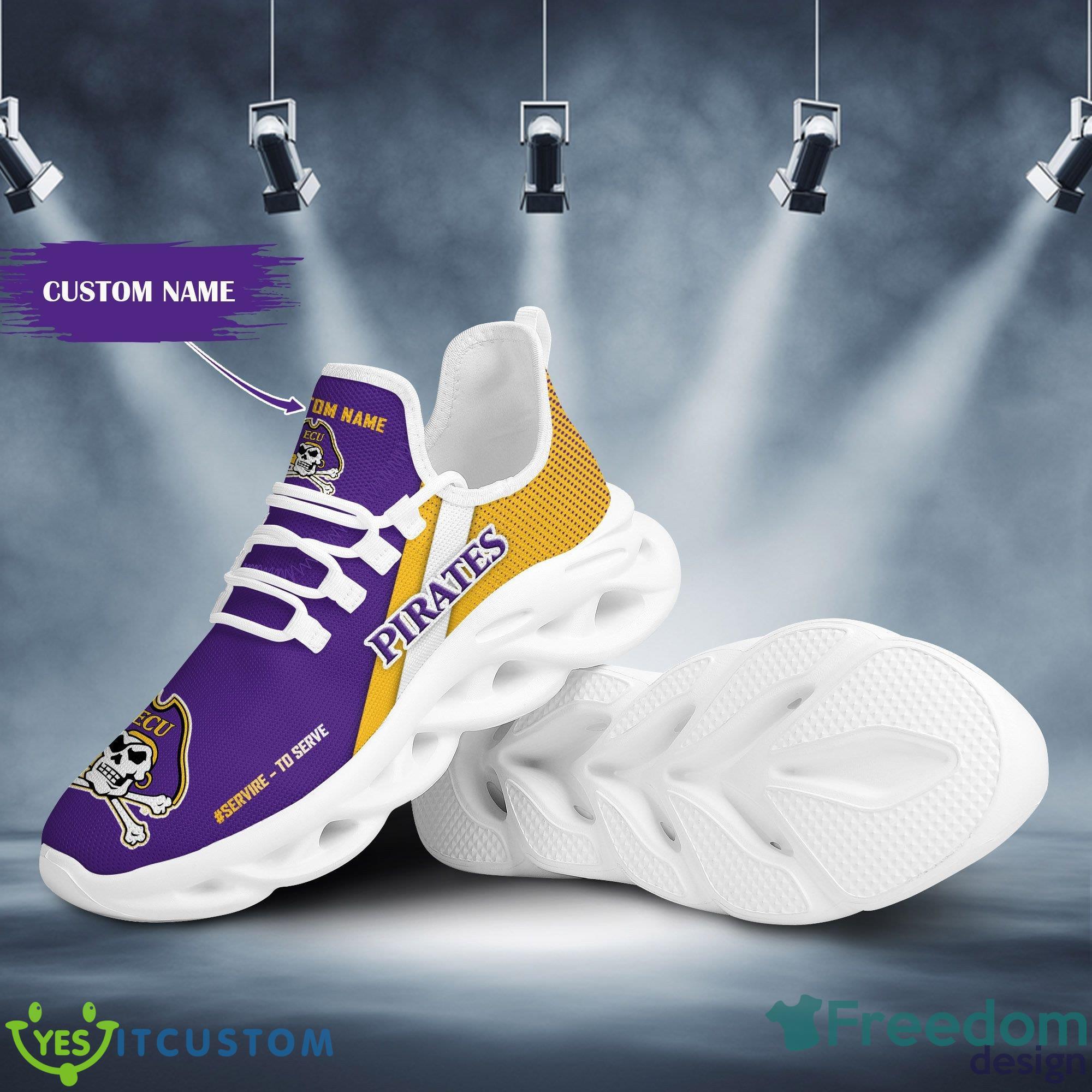 East Carolina Pirates NCAA Teams Men/ Women Reze Shoes- Custom