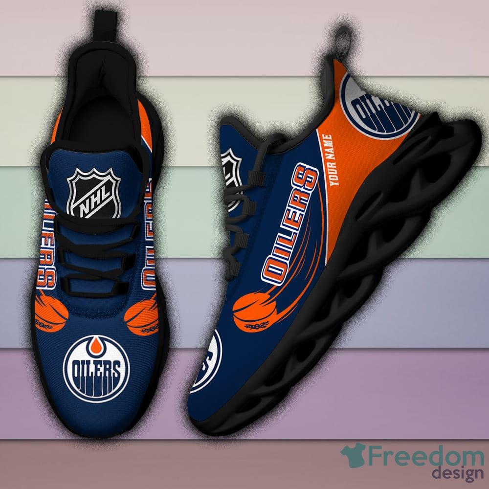 Edmonton Oilers Fan Custom Unofficial Running Shoes Sneakers