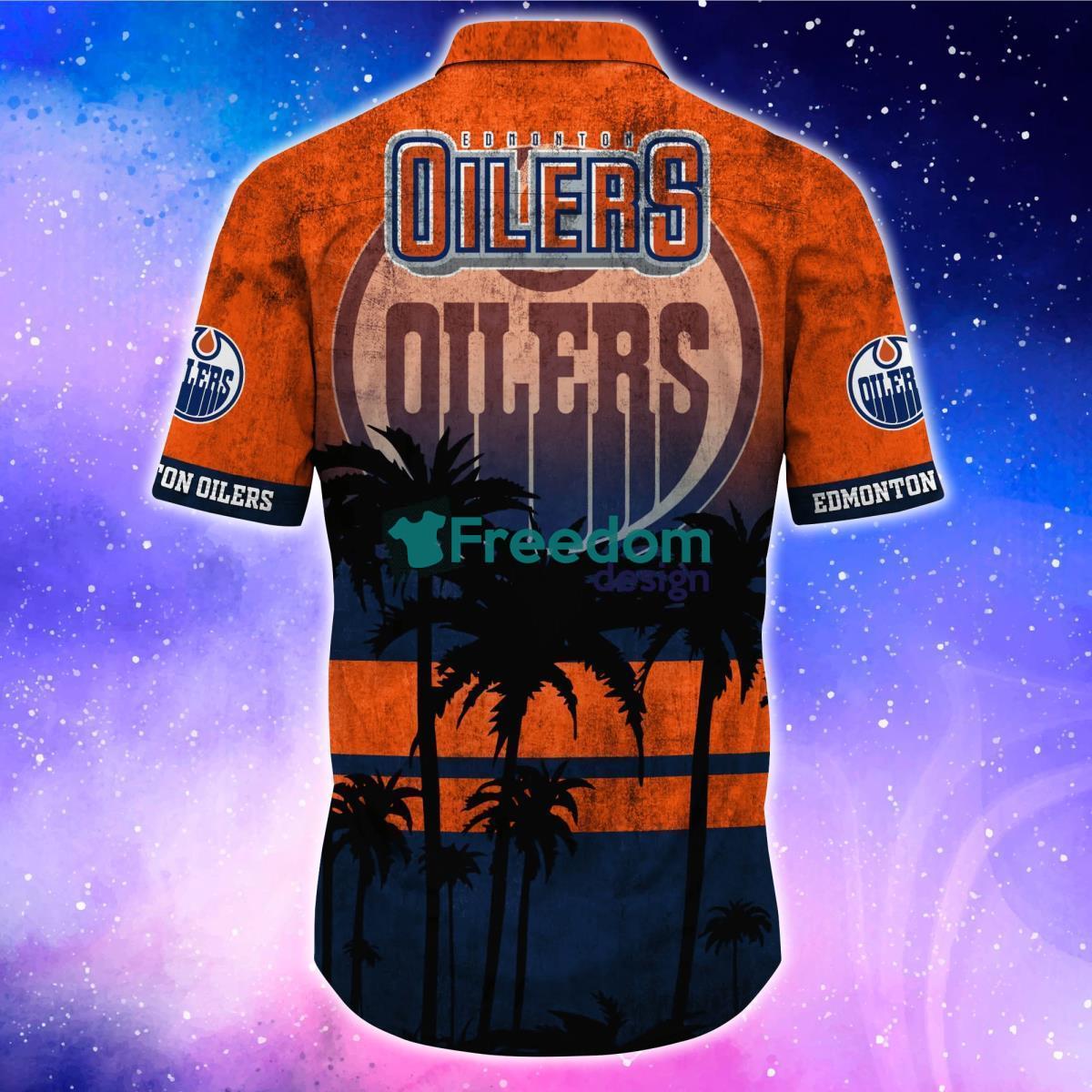 LIMITED] Edmonton Oilers NHL-Summer Hawaiian Shirt And Shorts, For Fans  This Season