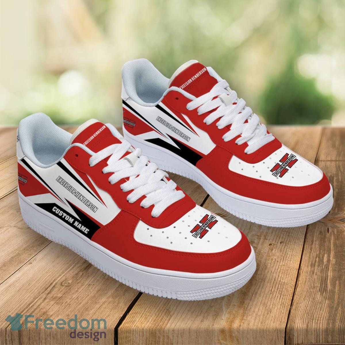 Excelsior Henderson Custom Name Air Force Shoes Sport Sneakers For Men Women Product Photo 2