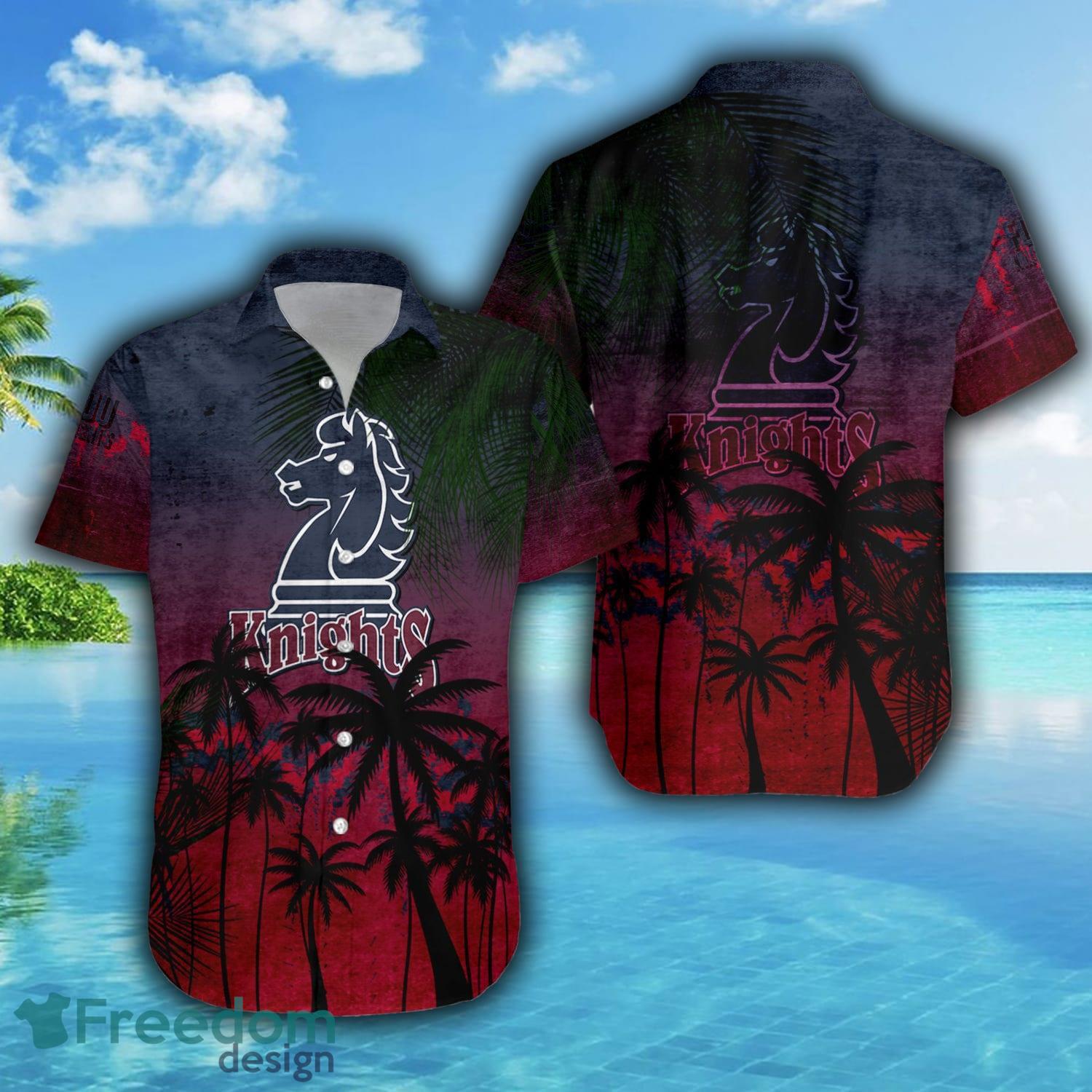 NHL Seattle Kraken Coconut Pattern Hawaiian Shirt - Freedomdesign