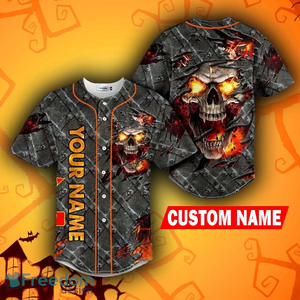 Band Ghost Style Baseball Jersey Shirt Custom Number And Name - Banantees