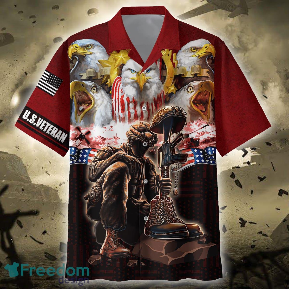 Flag Unites Patriots Honor The Fallen Hawaiian Shirt And Short For Men  Women - Freedomdesign