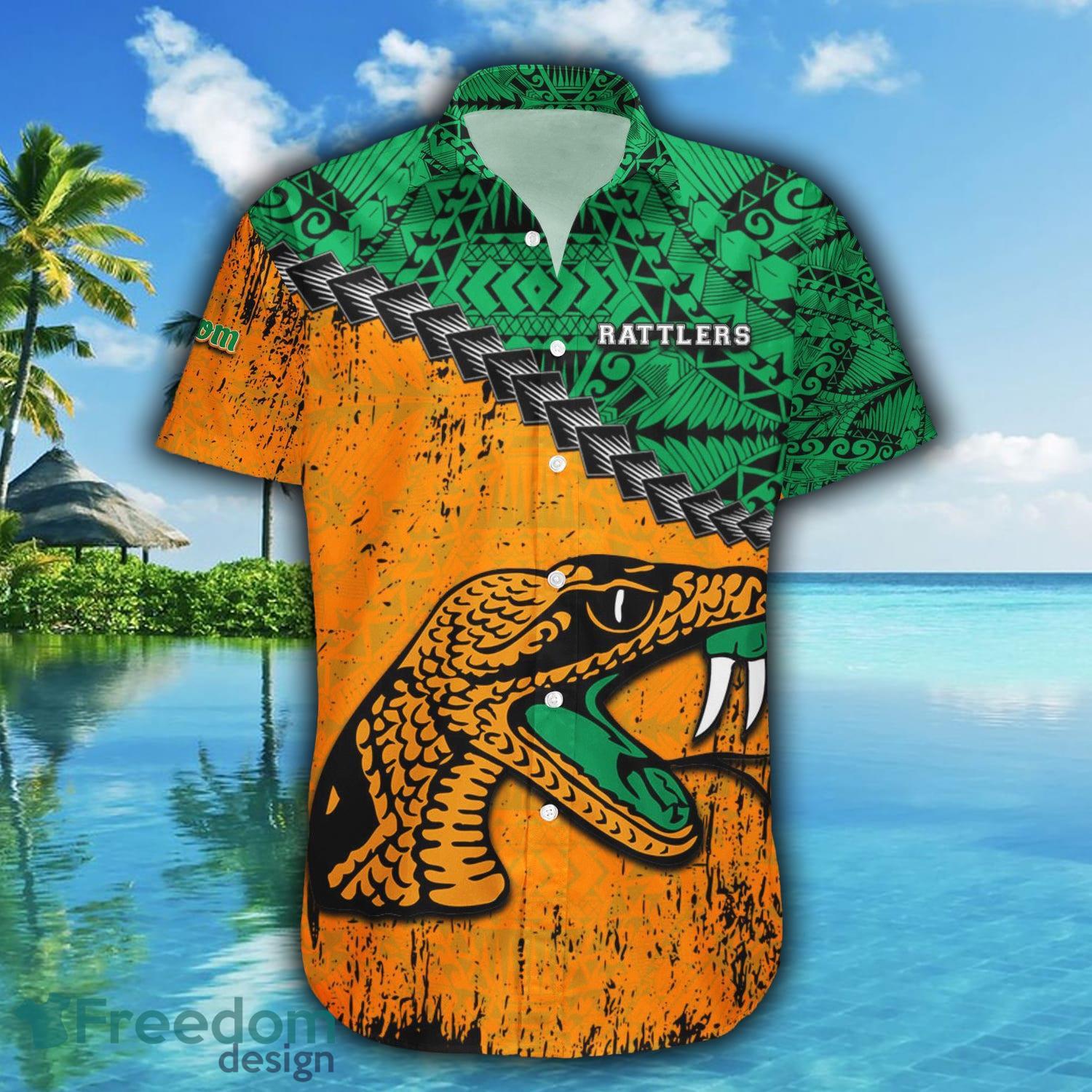 Personalize NFL Miami Dolphins Polynesian Tattoo Design Hawaiian Shirt