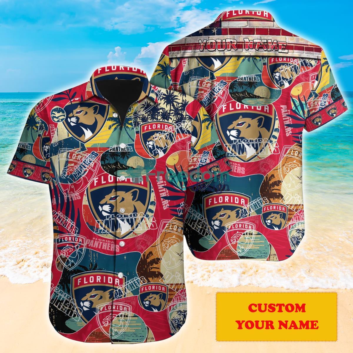 Florida Panthers NHL Personalized Hawaiian Shirt Gift For Fans Product Photo 1