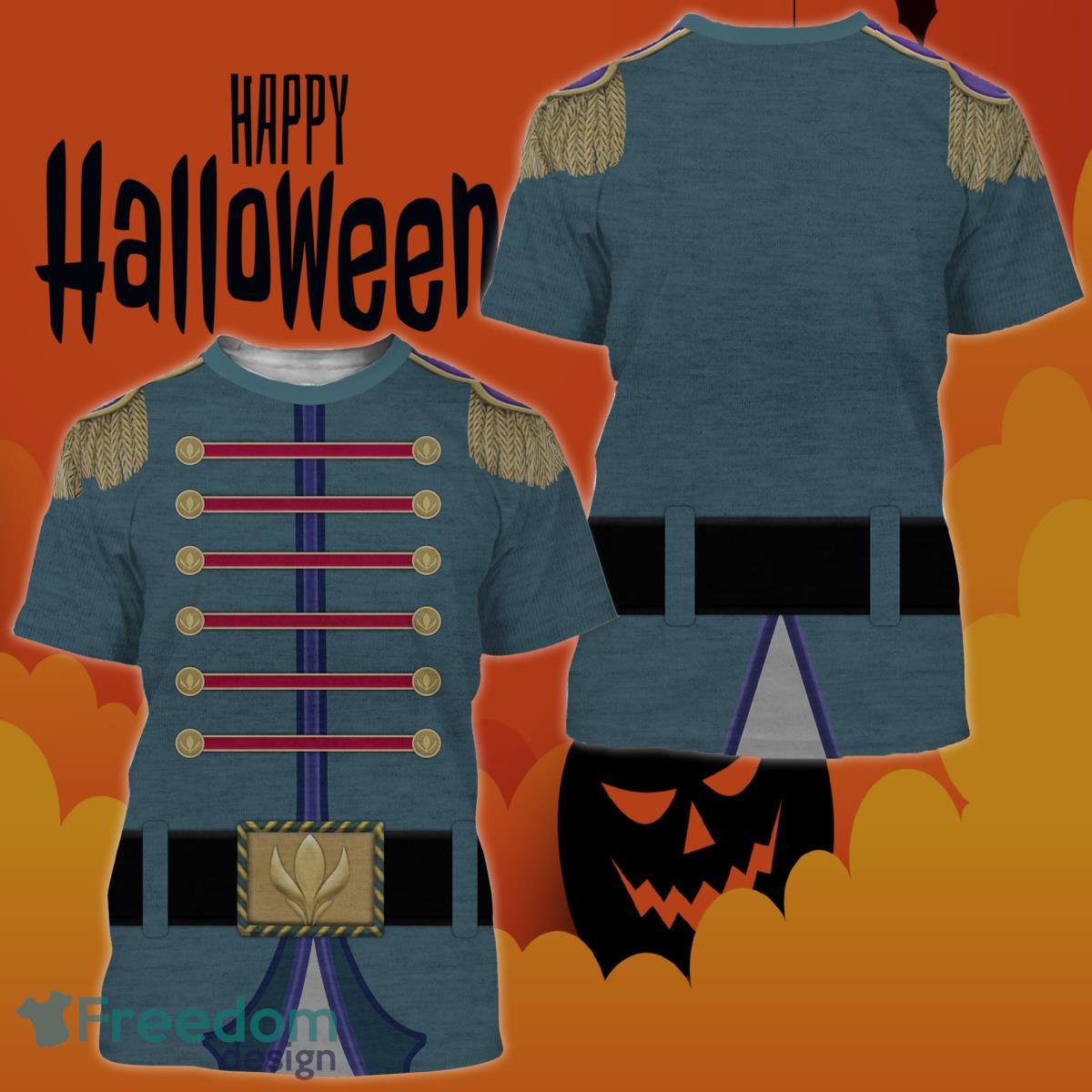 Frozen 2 Costume, Lieutenant Destin Mattias Halloween Cosplay 3D Shirt Product Photo 1