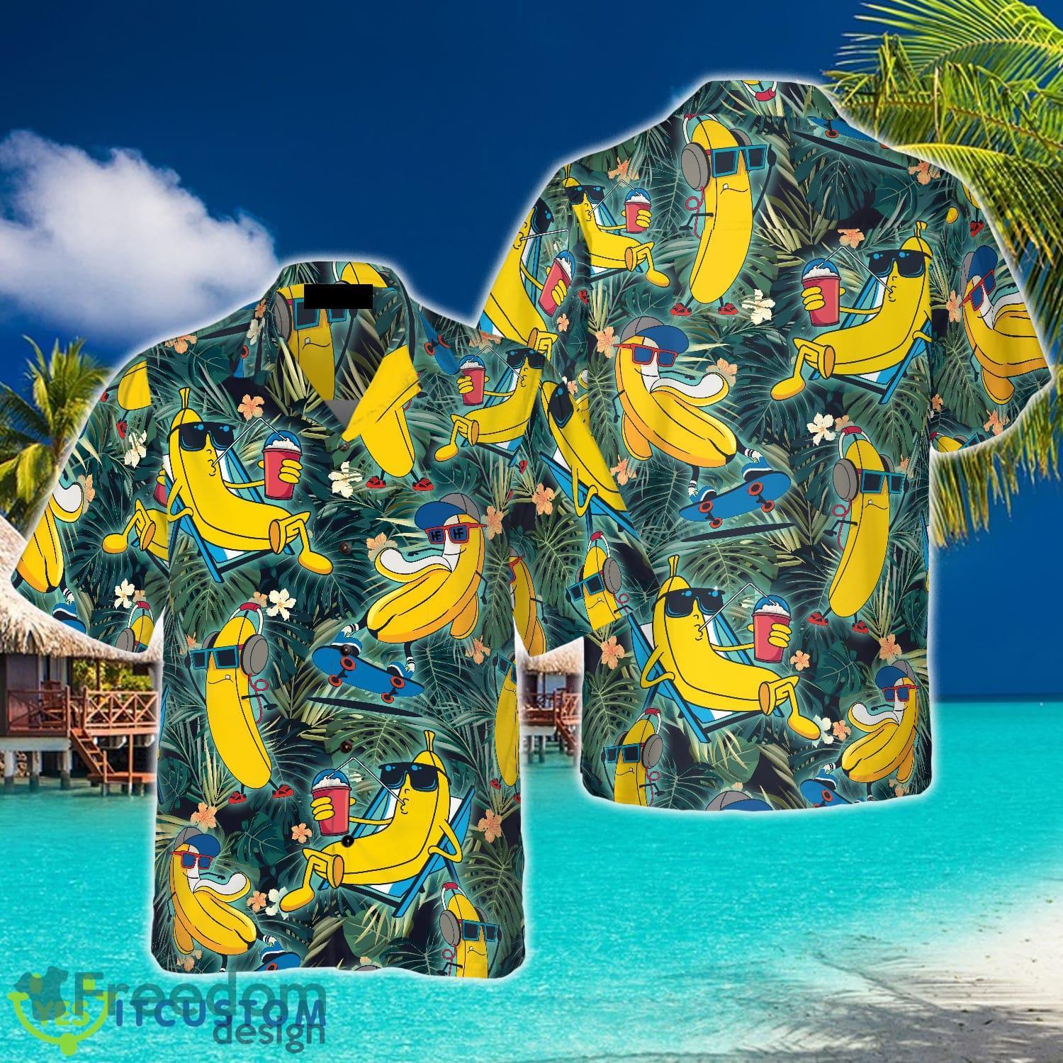 Tropical Flowers Men Hawaiian Shirt