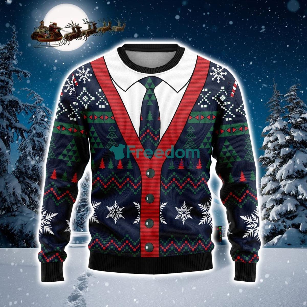 Gentleman Cardigan Christmas Sweater Product Photo 1