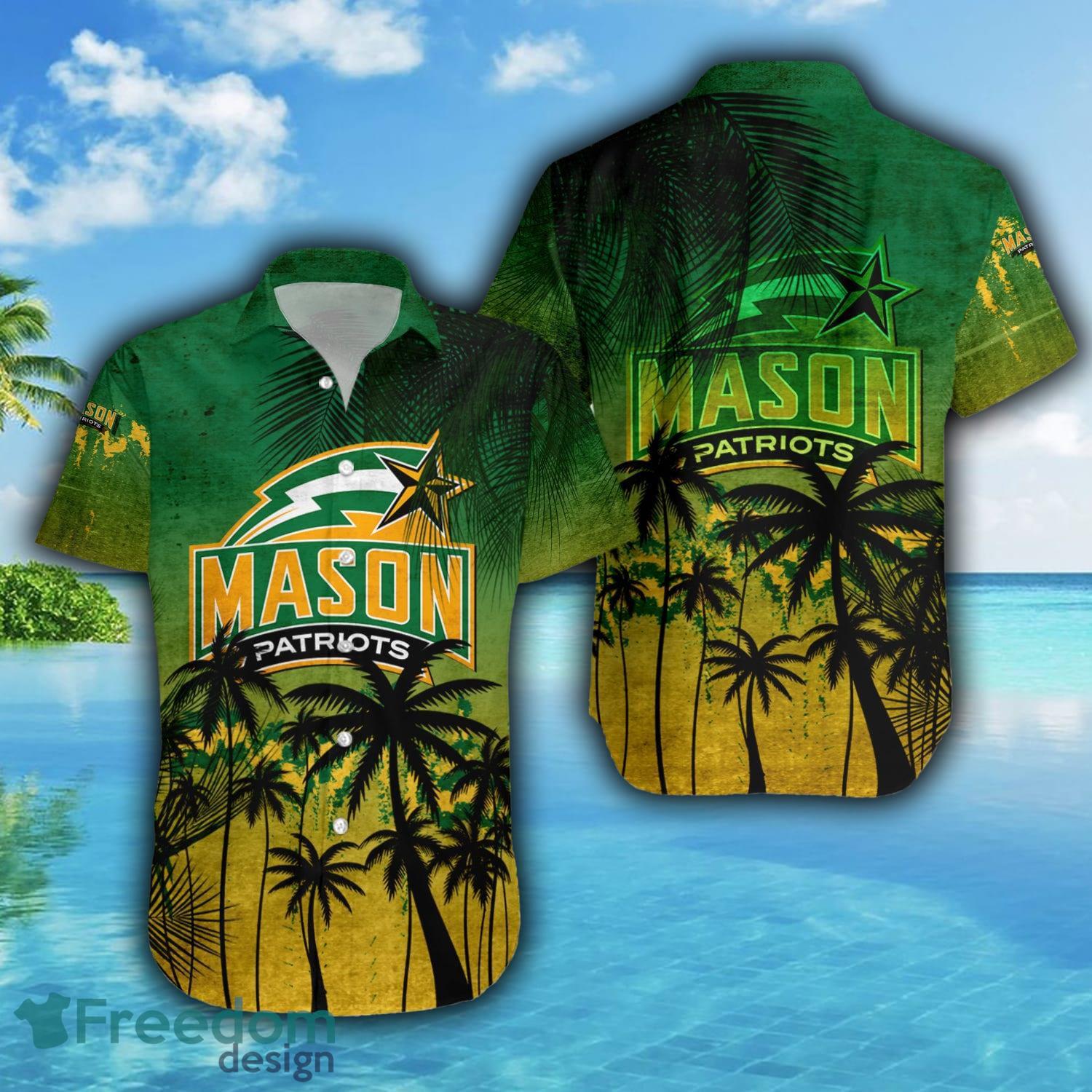 Men's Green George Mason Patriots Long Sleeve T-Shirt