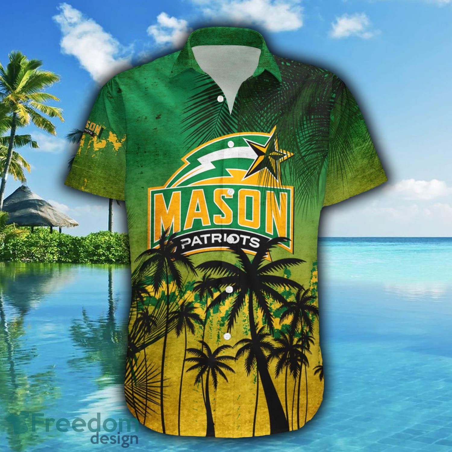 Men's Green George Mason Patriots Long Sleeve T-Shirt