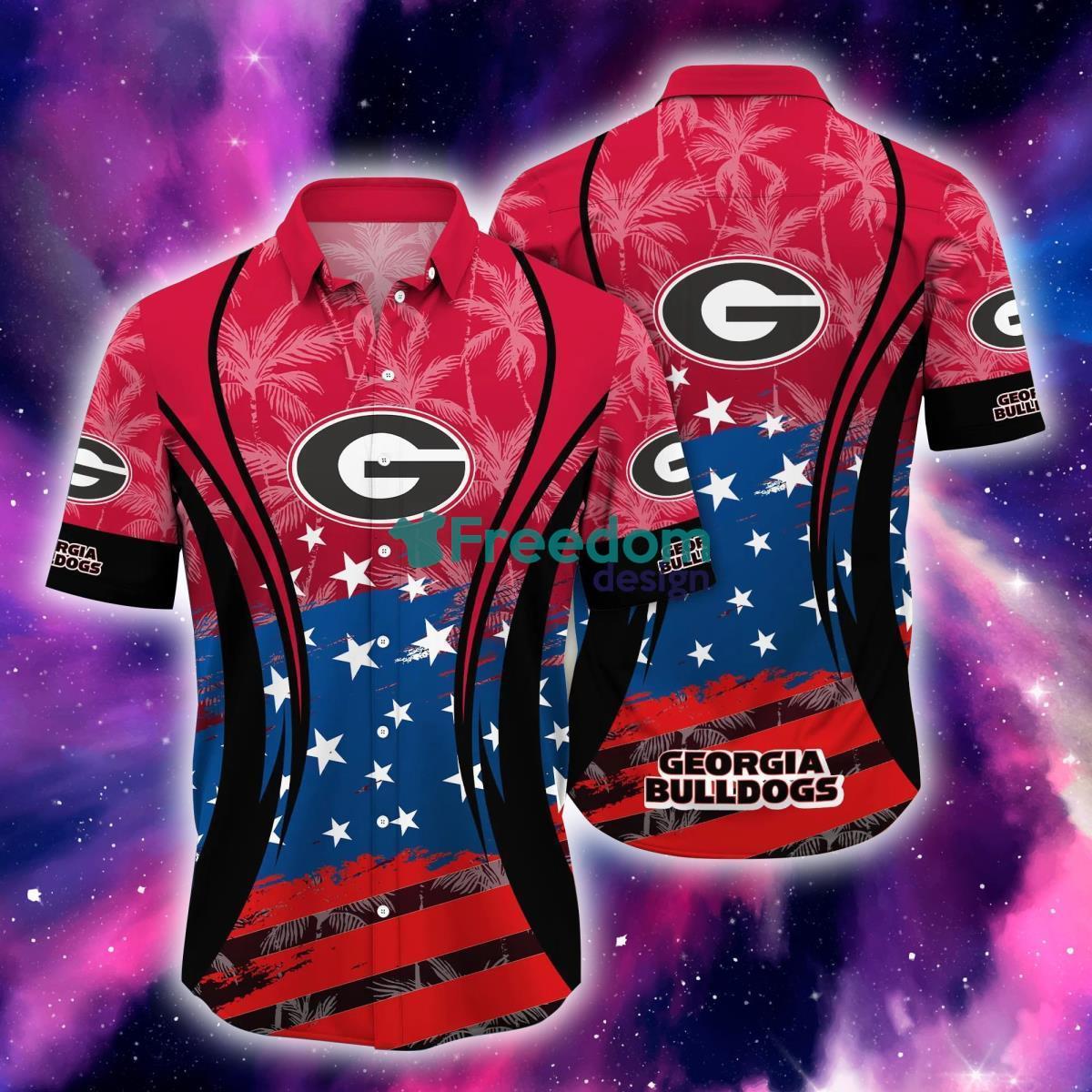 Georgia Bulldogs NCAA1 Hawaiian Shirt Trending Style For Fans Product Photo 1