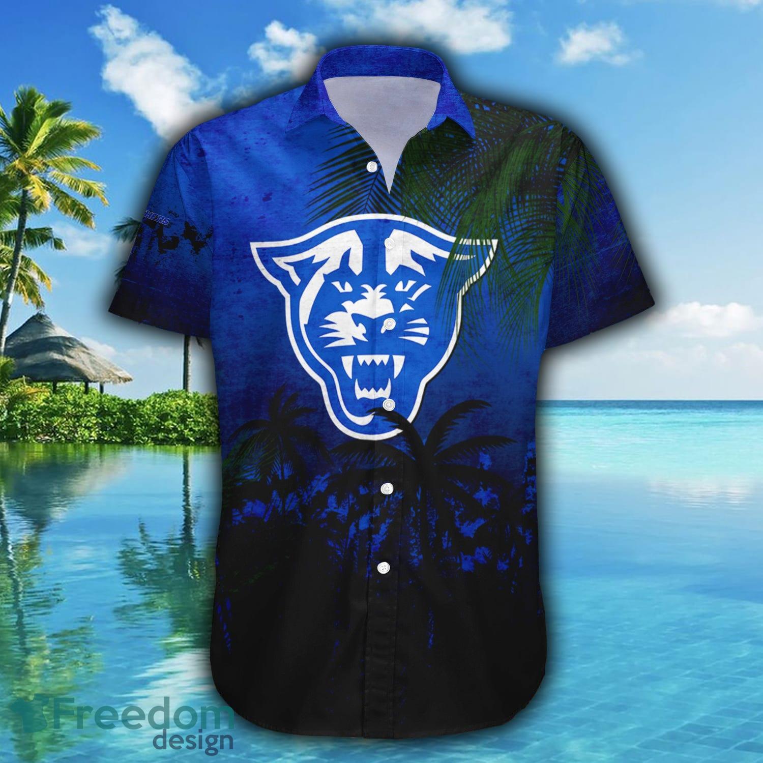 Florida Gulf Coast Eagles 3D Hawaiian Shirt Grunge Polynesian TattooNCAA  Summer Beach For Fans Gift - Freedomdesign