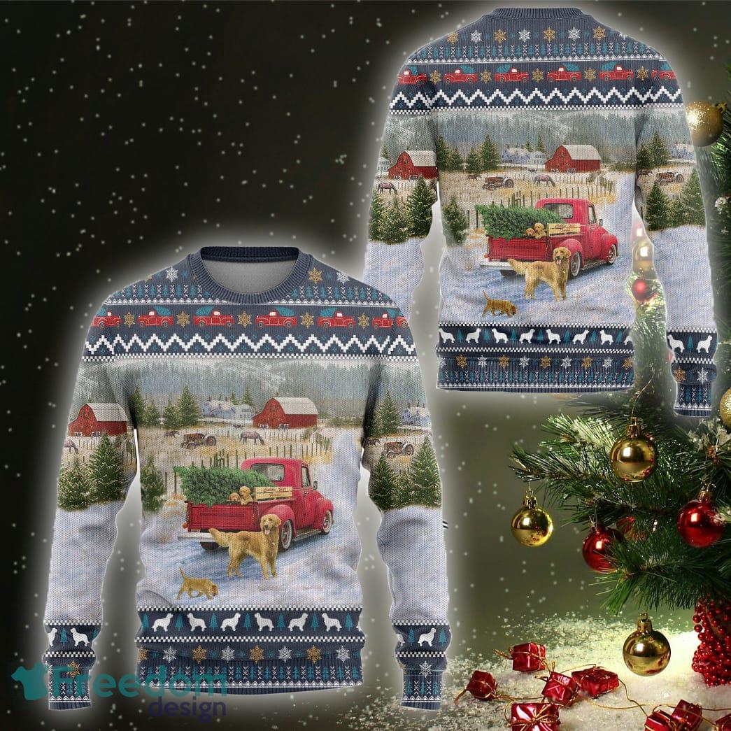 Gearhumans 3D Green Bay Packers Christmas Ugly Sweater