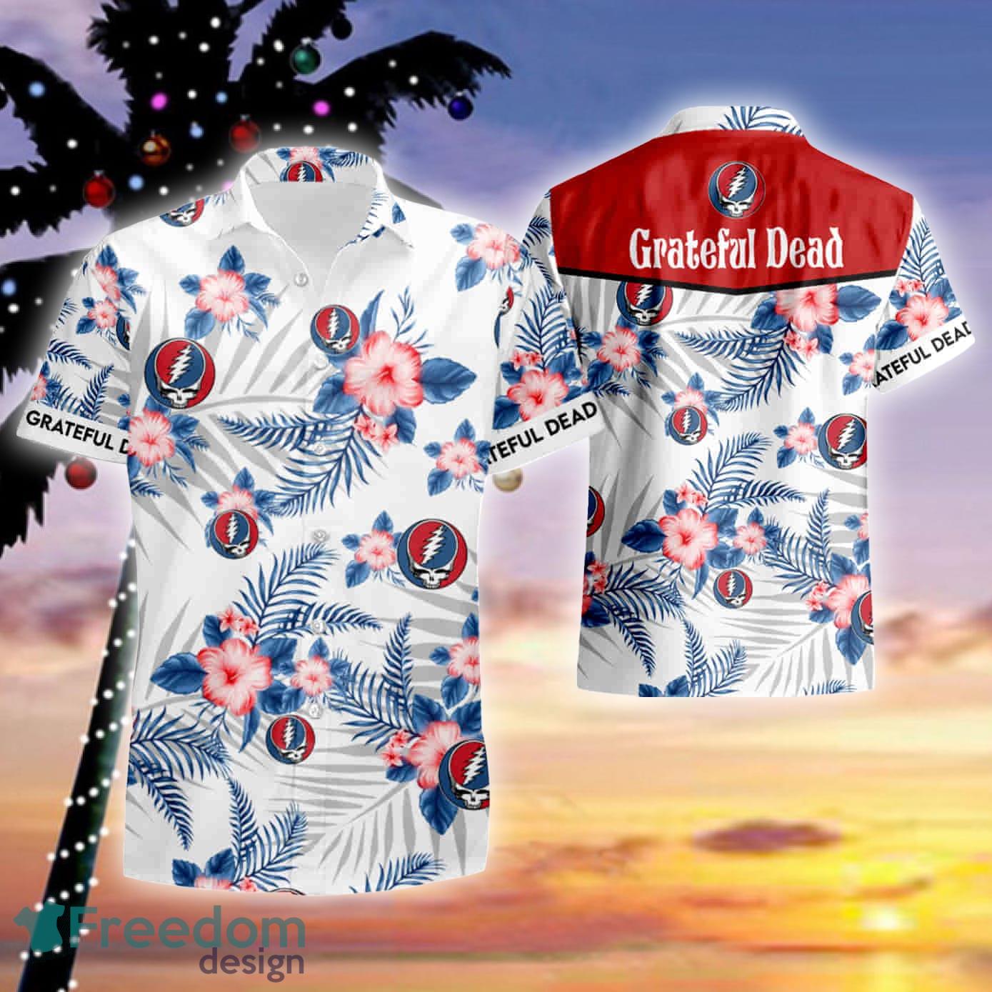 Grateful Dead Relaxed Combo Hawaiian Shirt And Short Gift Men Women -  Freedomdesign