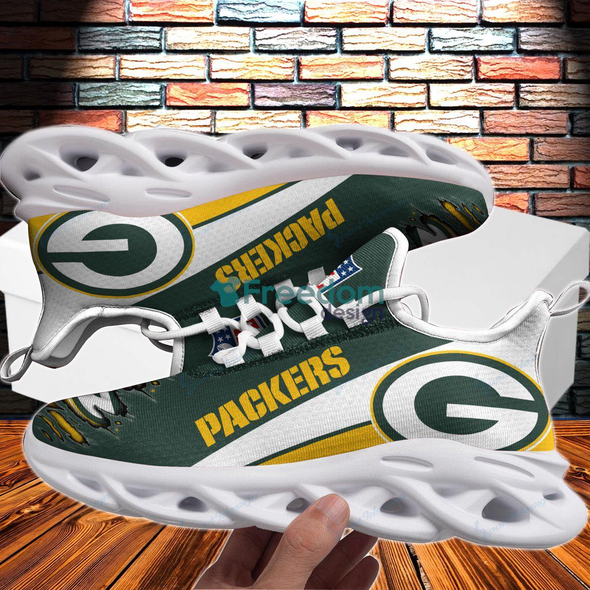 Green Bay Packers  Max Soul Shoes New Sneakers For Men Women Product Photo 1