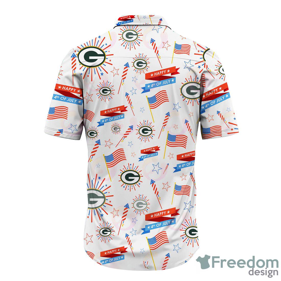 Green Bay Packers NFL Design 7 Beach Hawaiian Shirt Men And Women