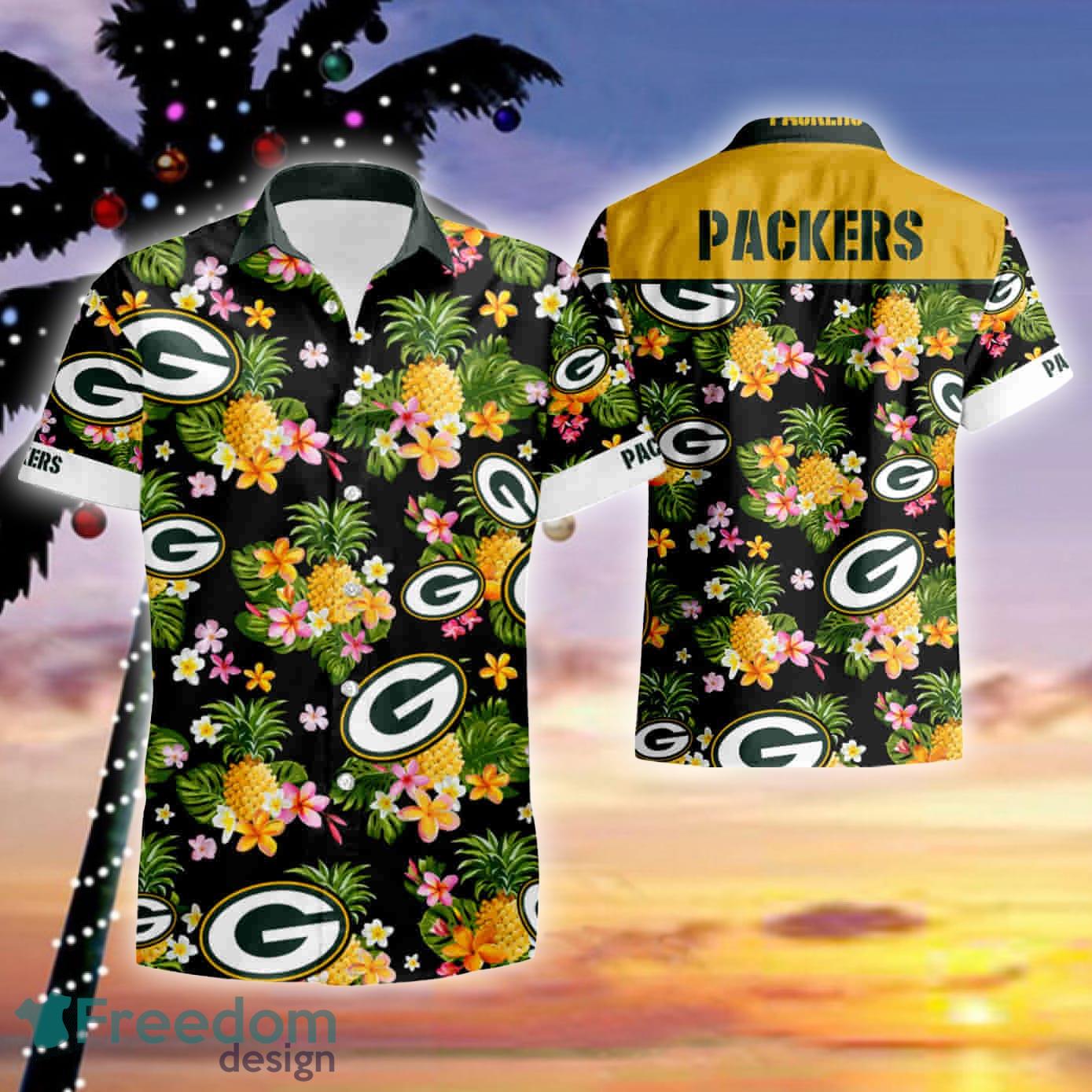 Green Bay Packers NFL Design 7 Beach Hawaiian Shirt Men And Women For Fans  Gift - Freedomdesign