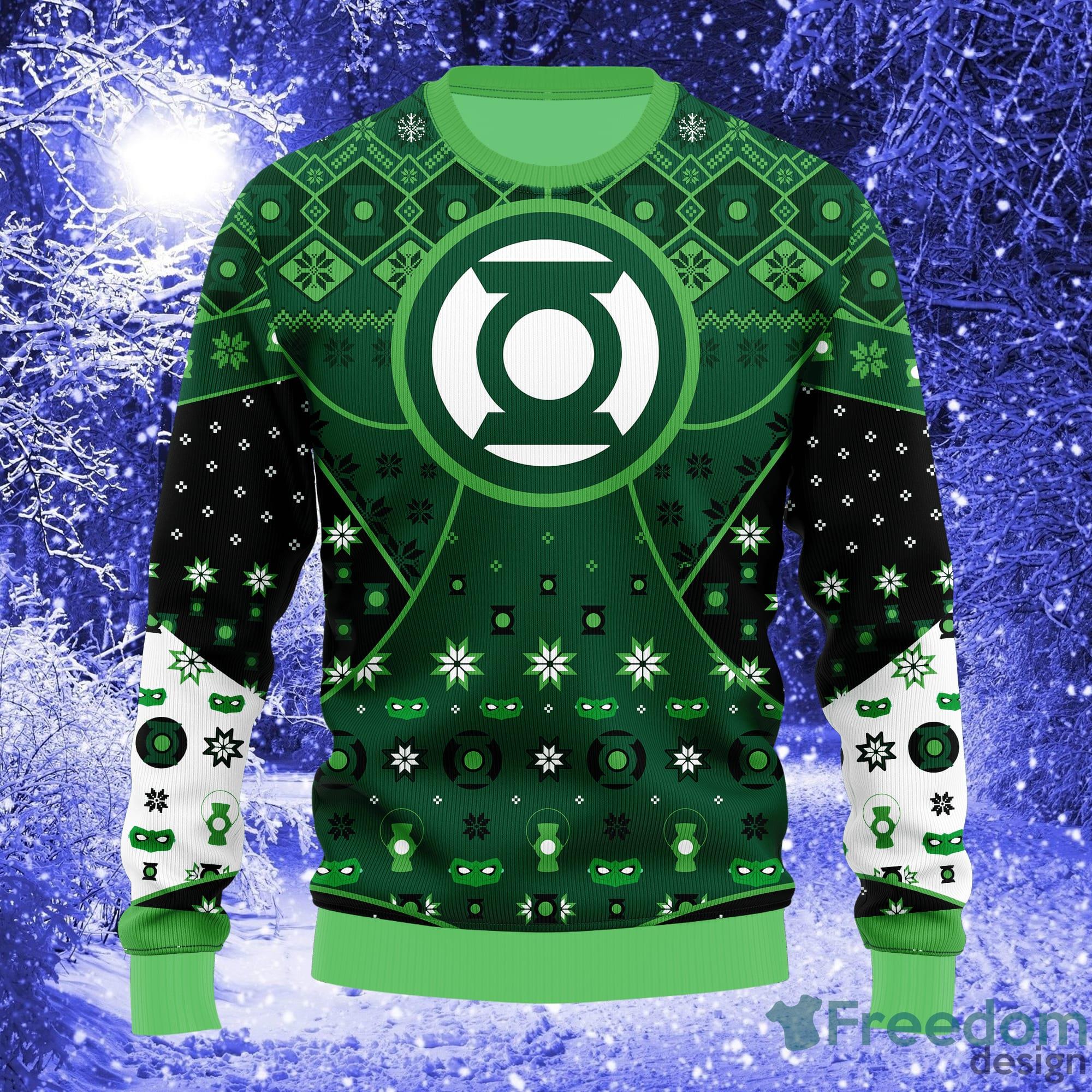 Green lantern deals christmas sweater