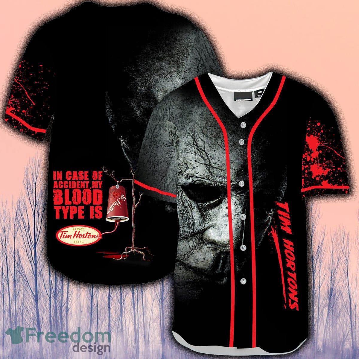 Michael Myers Baseball Jersey Style 8 Shirt Gift For Men And Women