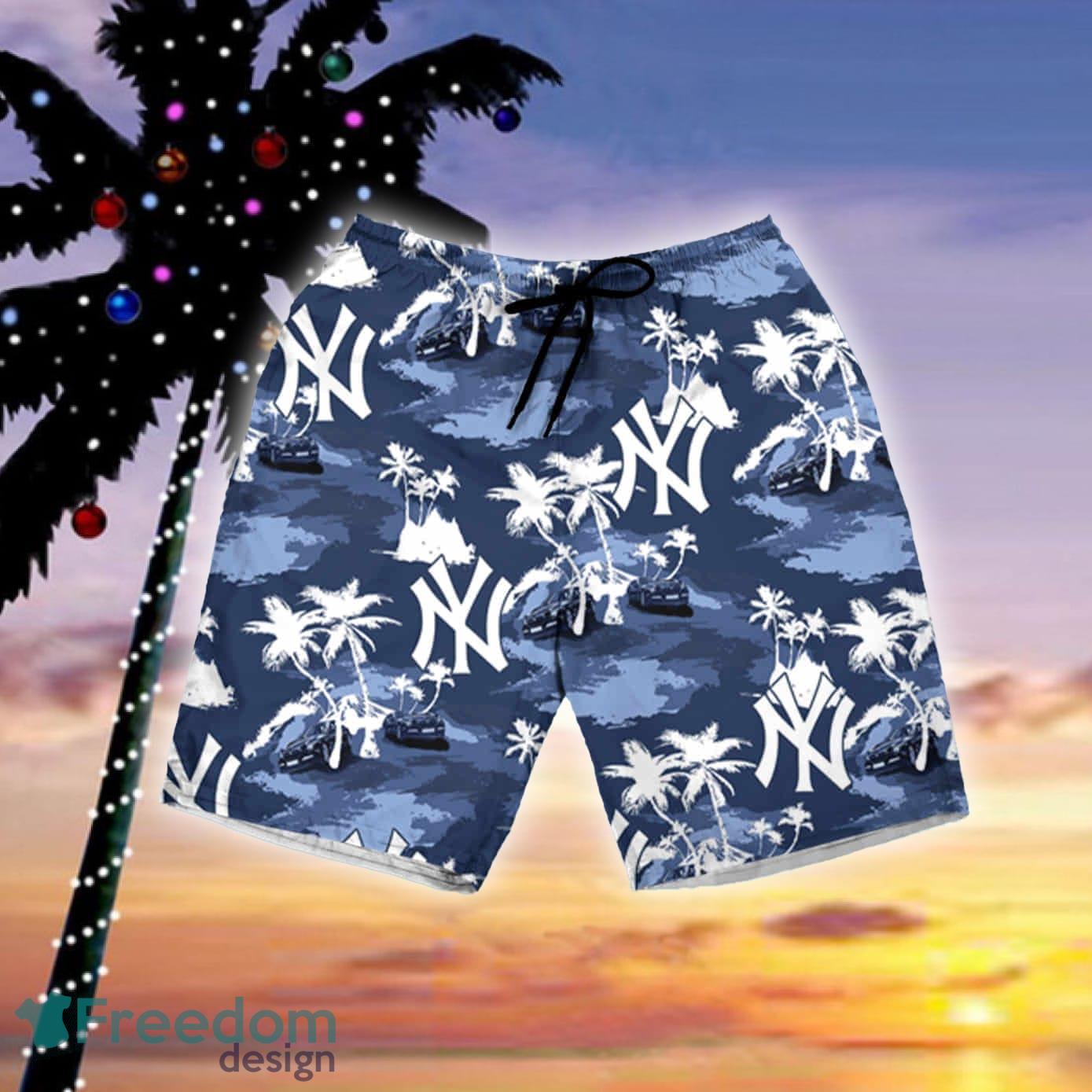 New York Yankees Jersey Hawaiian Shirt And Short Set Gift Men Women -  Freedomdesign