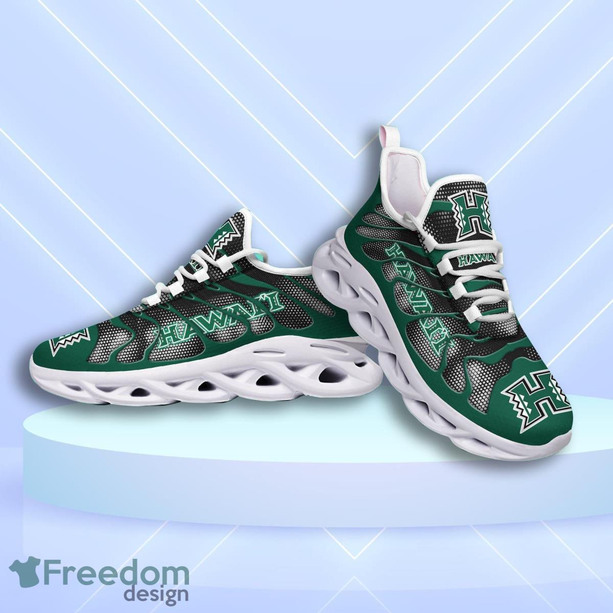 Hawaii Rainbow Warriors Logo Hole Background 3D Max Soul Shoes Product Photo 1