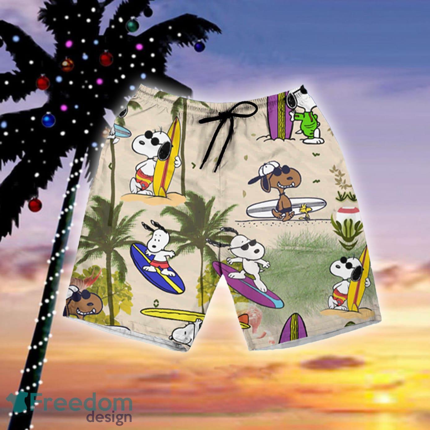 Snoopy Kansas City Chiefs Hawaii Summer Hawaiian Shirt And Short -  Freedomdesign