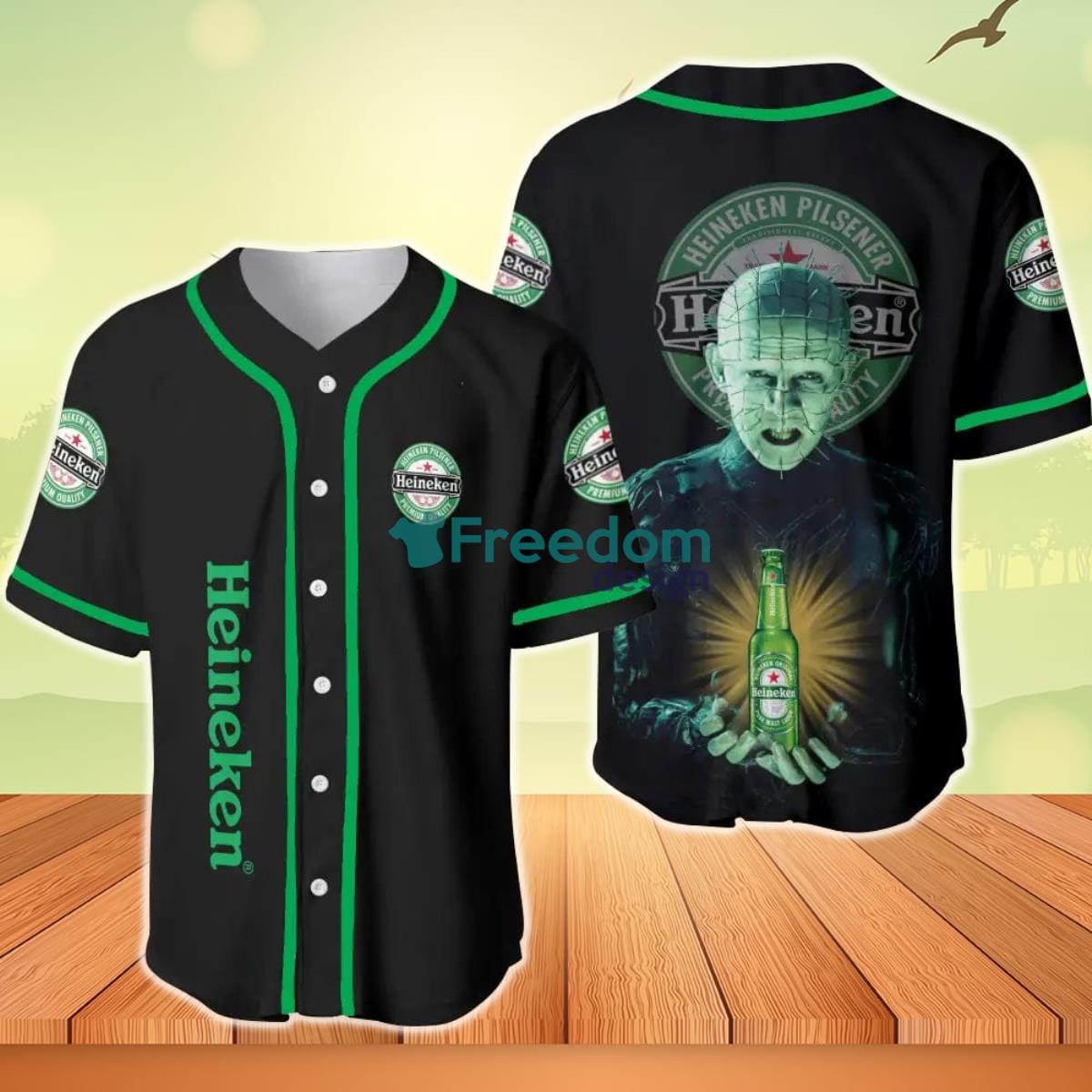 Captain Morgan Hellraiser Horror Baseball Jersey