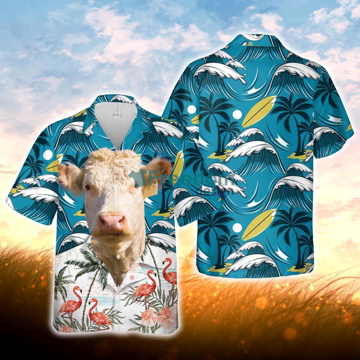 Hereford Funny Hawaiian Shirt For Men Women Product Photo 1