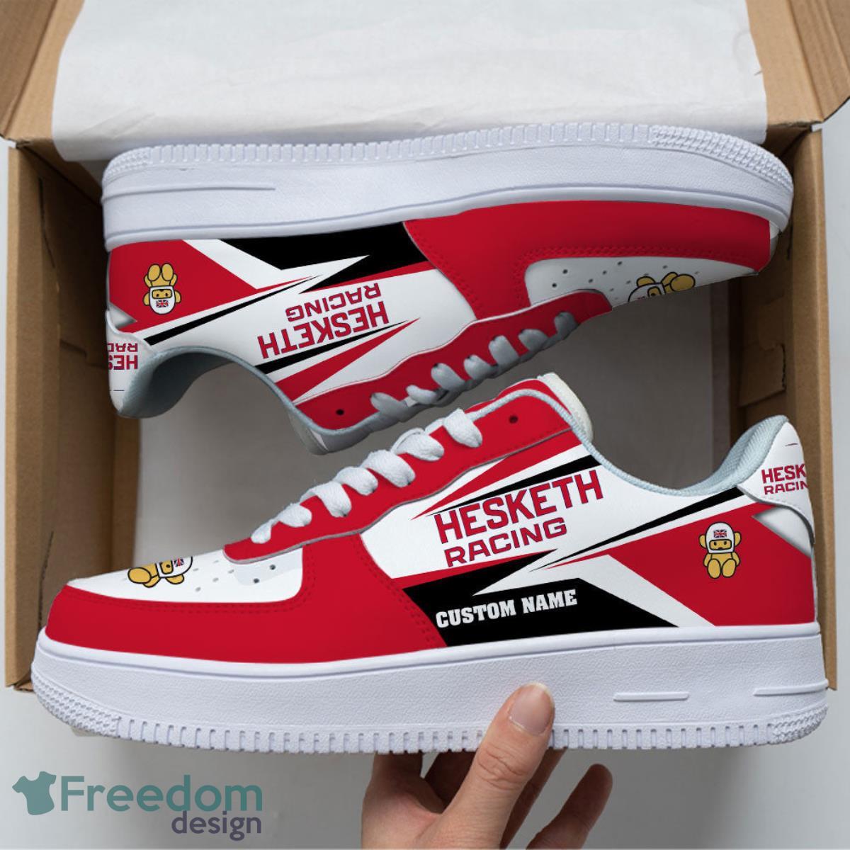 Hesketh Racing Custom Name Air Force Shoes Sport Sneakers For Men Women Product Photo 1