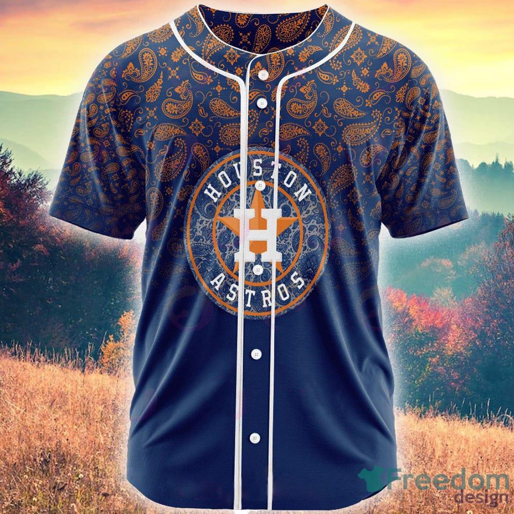 Houston Astros Design MLB Jersey Shirt Custom Number And Name For Men And  Women Gift Fans - Freedomdesign