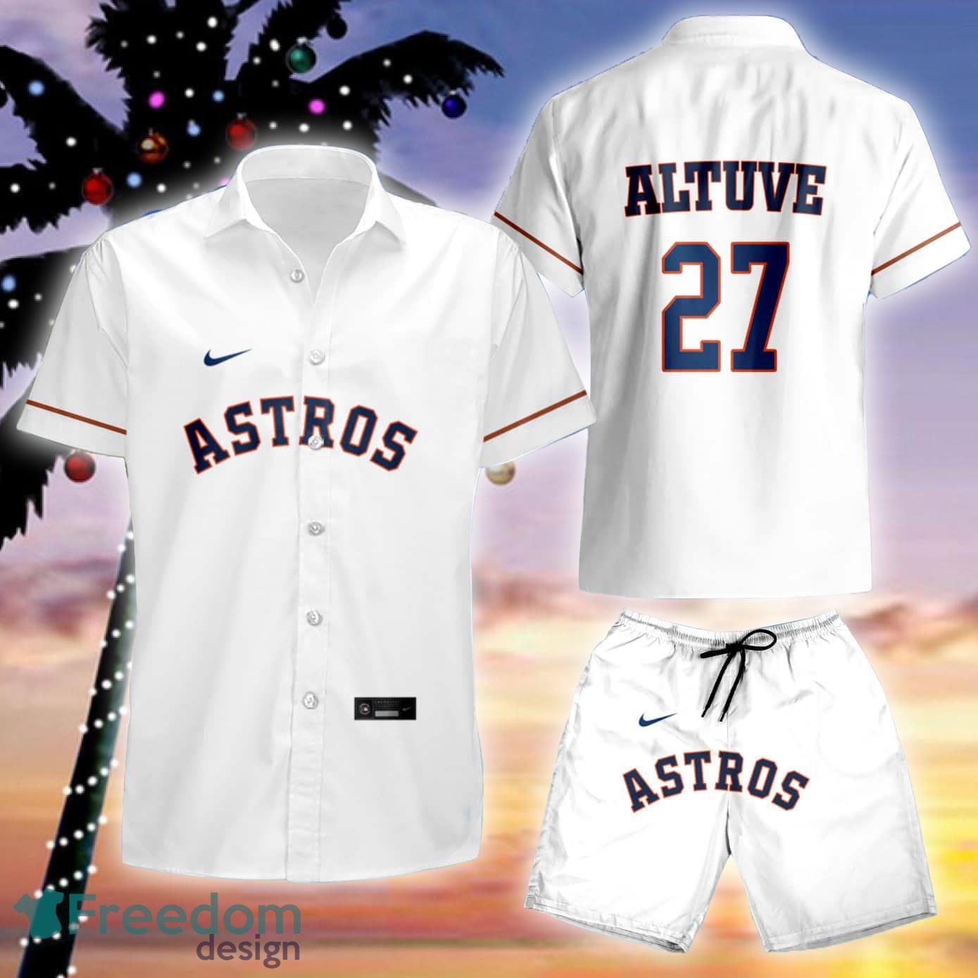 Houston Astros – Jose Altuve Hawaiian Shirt And Short Set