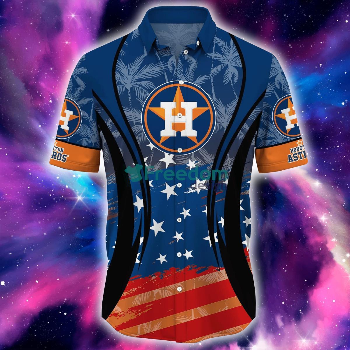 Houston Astros MLB Hawaiian Shirt Trending Style For Fans Product Photo 2