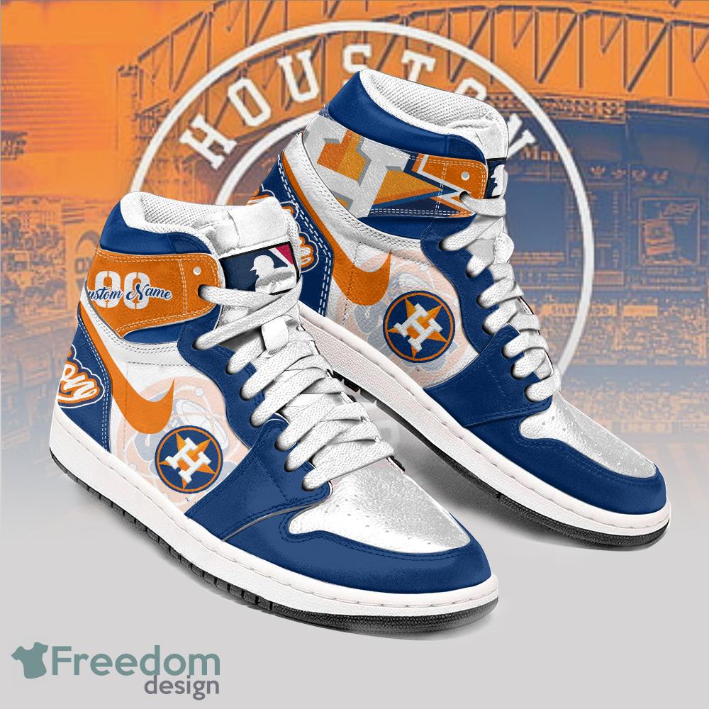 Personalized Houston Astros MLB Air Jordan 4 Shoes New Trend 2023