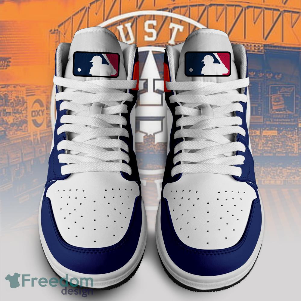 Custom MLB Houston Astros Nike Logo Jordan 1 High, Astros Baseball Custom  Shoes - Reallgraphics