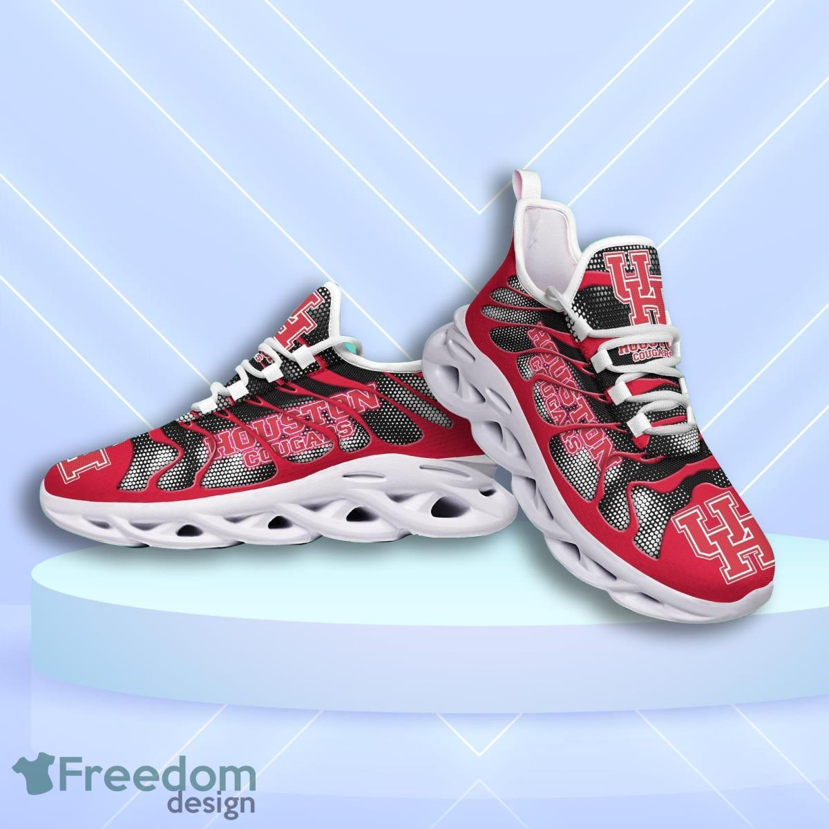 Houston Cougars Logo Hole Background 3D Max Soul Shoes Product Photo 1