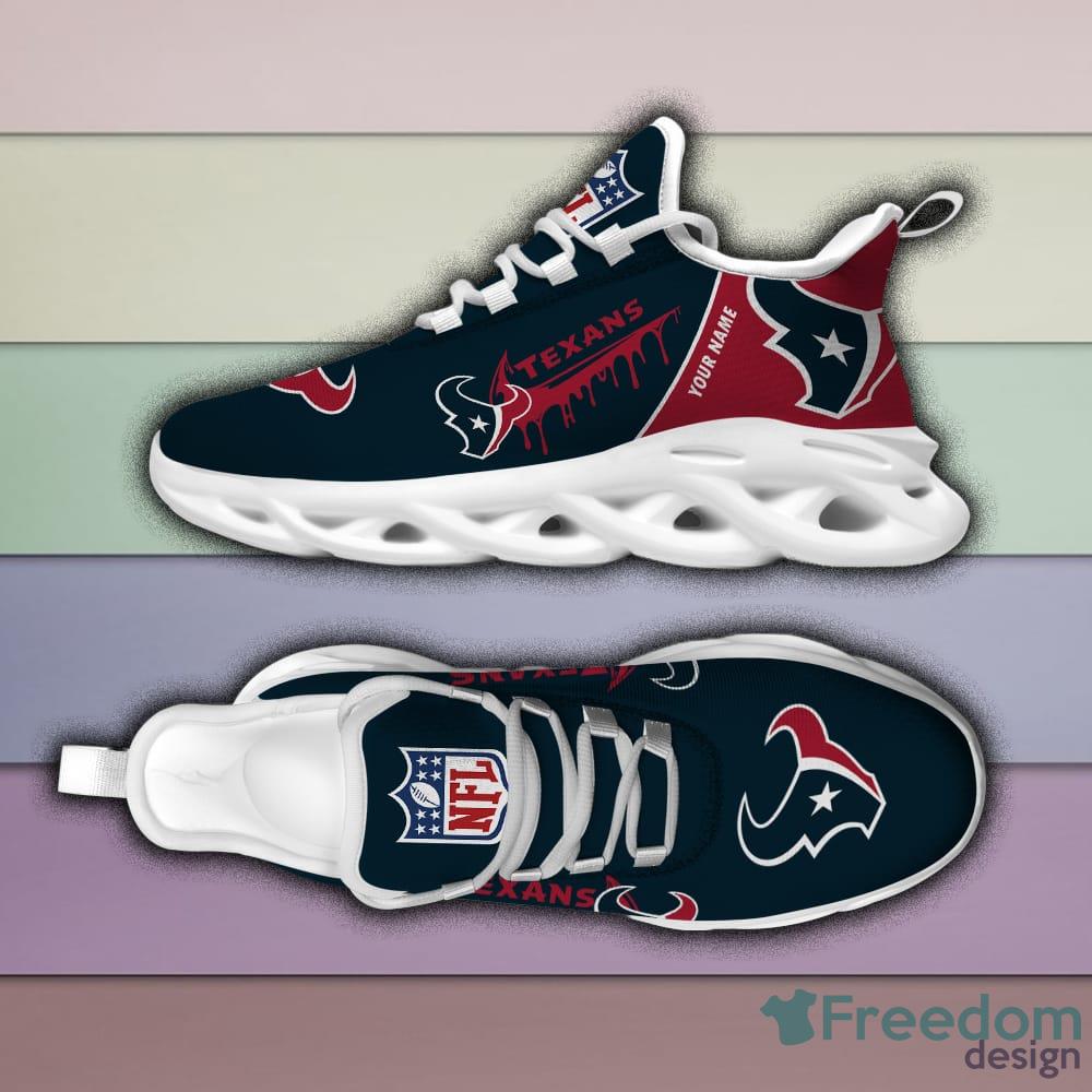 Buffalo Bills Drip Logo NFL Max Soul Shoes Custom Name For Men And