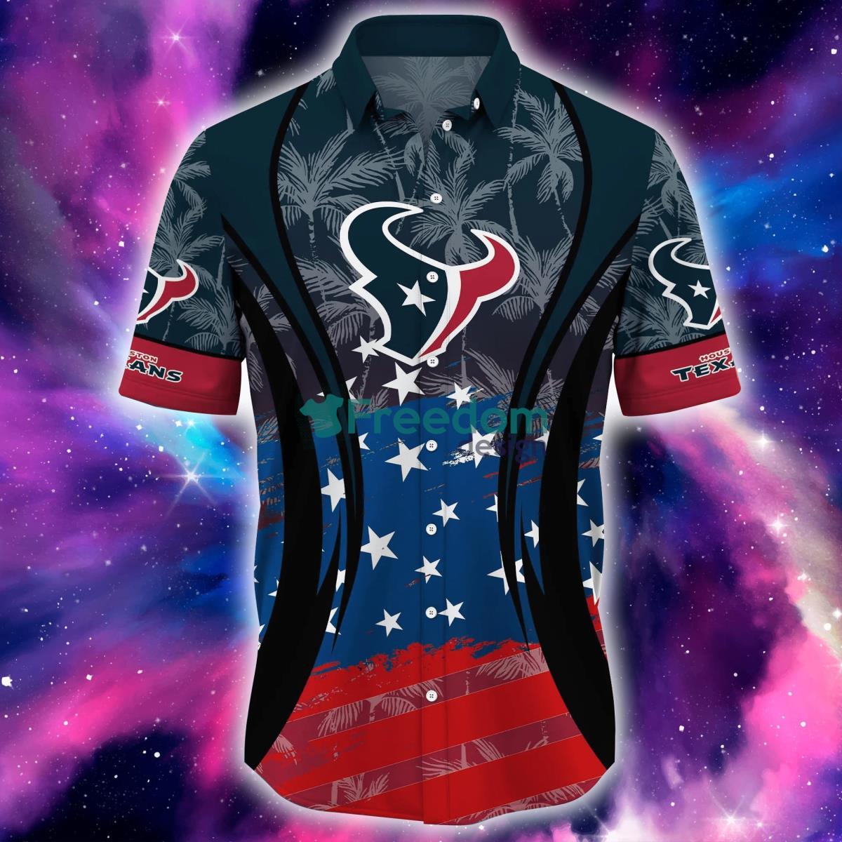 Houston Texans NFL Hawaiian Shirt Trending Style For Fans Product Photo 2