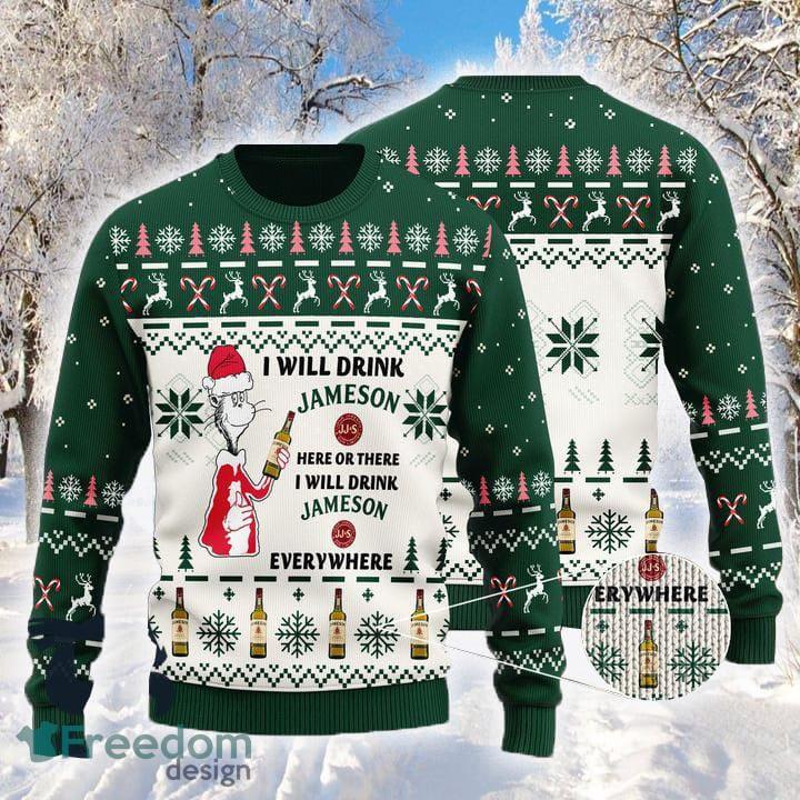 New Orleans Saints Christmas Ugly Sweater Grinch Show Your Team Spirit