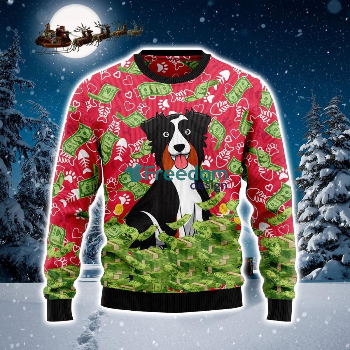 I Work Hard So That My Dog Can Have A Better Life Ugly Christmas Sweater Best Gift For Xmas Product Photo 1