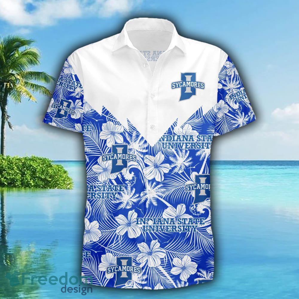 IUPUI Jaguars NCAA Coconut Tree Hawaiian Shirt - Freedomdesign