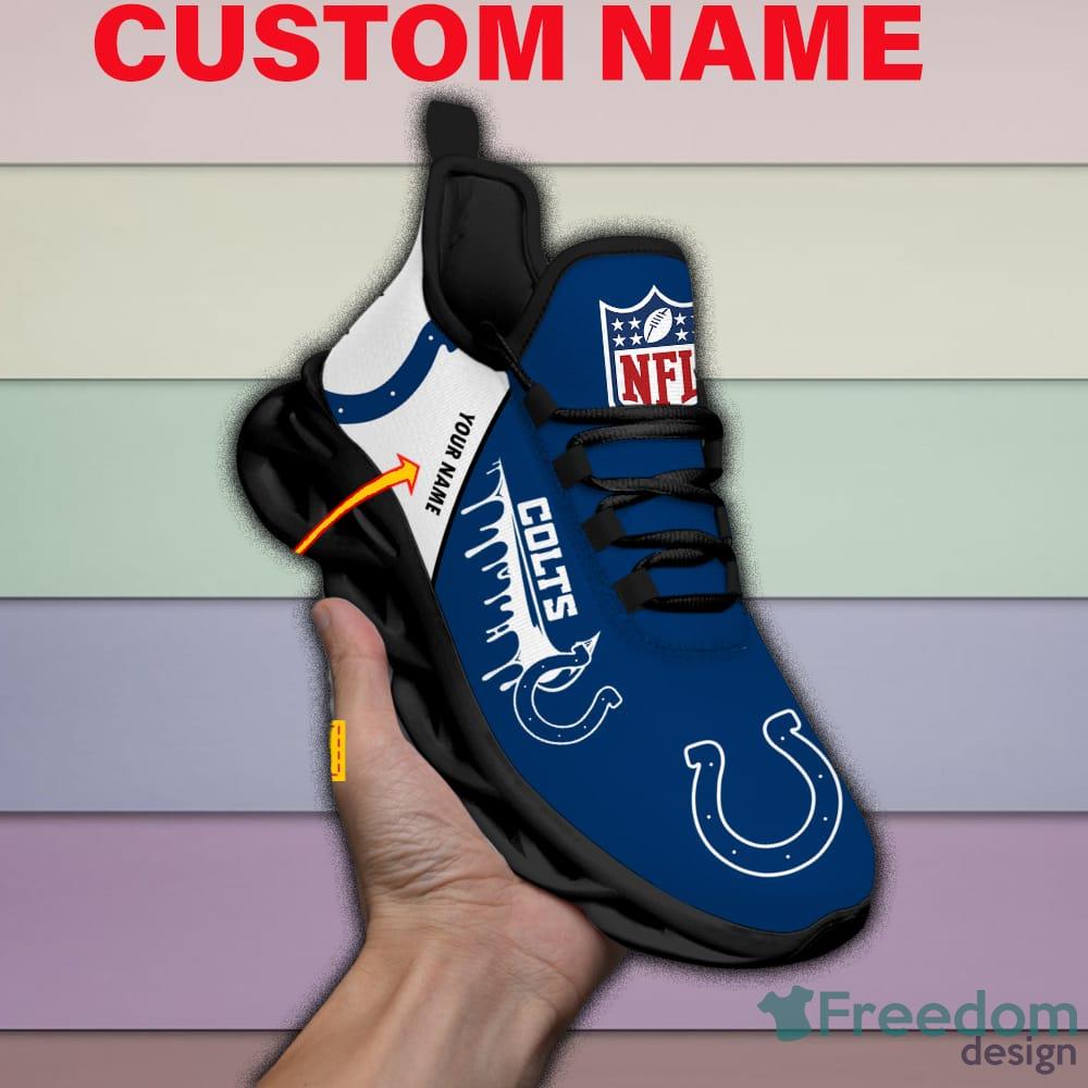 NFL Indianapolis Colts Custom Name Number Ugly Christmas Sweater V2 -  Freedomdesign